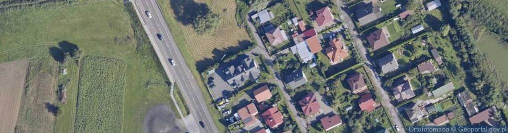 Zdjęcie satelitarne Przedsiębiorstwo Wielobranżowe Teko Hurtownia Kwiatów Transport i Turystyka Janusz Król Tomasz Król