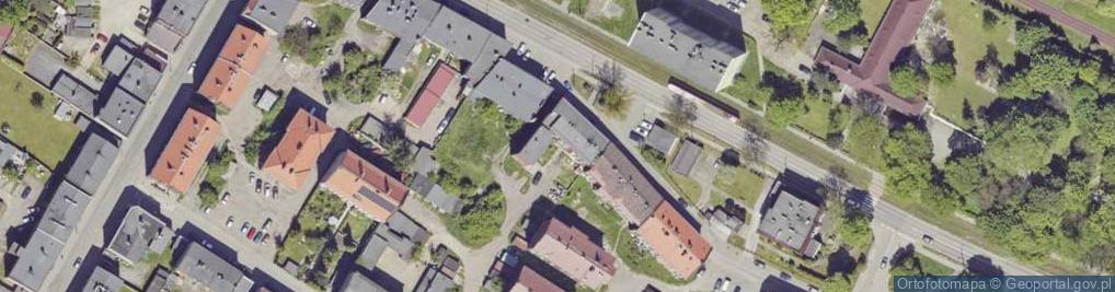 Zdjęcie satelitarne Przedsiębiorstwo Wielobranżowe Tossa Grzegorz Kopiec