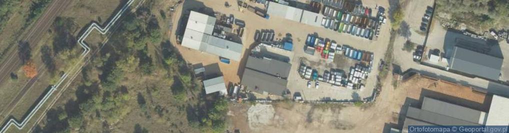 Zdjęcie satelitarne Przedsiębiorstwo Wielobranżowe Unipol