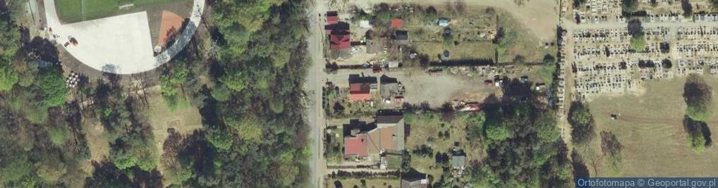 Zdjęcie satelitarne Przedsiębiorstwo Wielobranżowe - Usługowo Transportowe Giemza Józef