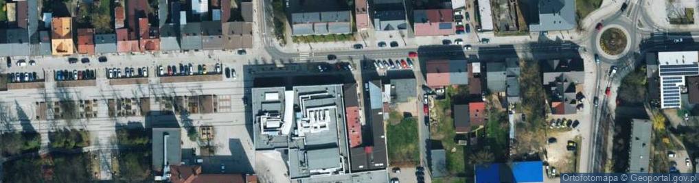Zdjęcie satelitarne Przedsiębiorstwo Wielobranżowe Wezyr II Sławomir Chałada Zbigniew Tomczak