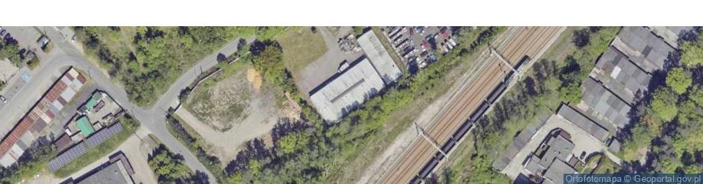 Zdjęcie satelitarne Przedsiębiorstwo Wielobranżowe Złom Met
