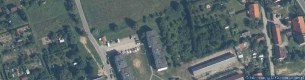 Zdjęcie satelitarne Przedsiębiorstwo Wodociągów i Kanalizacji Ostróda