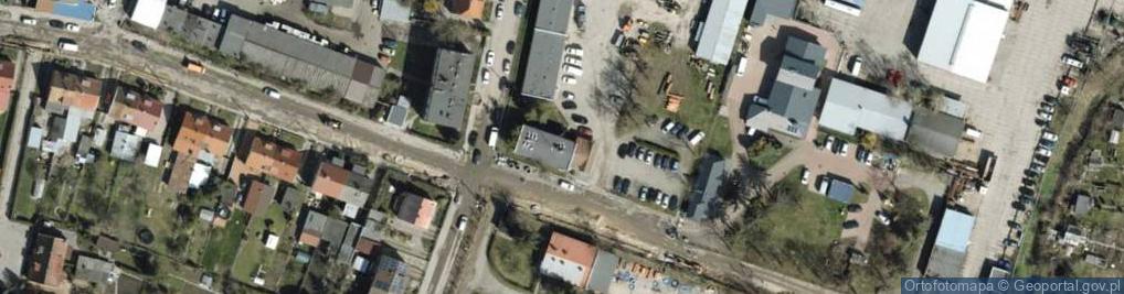 Zdjęcie satelitarne Przedsiębiorstwo Wodociągów i Kanalizacji w Malborku