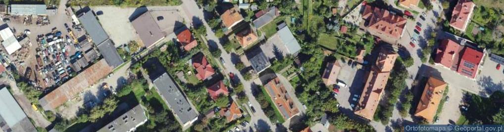 Zdjęcie satelitarne Przedsiębiorstwo Wodociągów i Kanalizacji