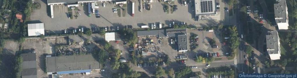 Zdjęcie satelitarne Przedsiębiorstwo Wytwórczo Usługowo Transportowe Mitrako w Likwidacji