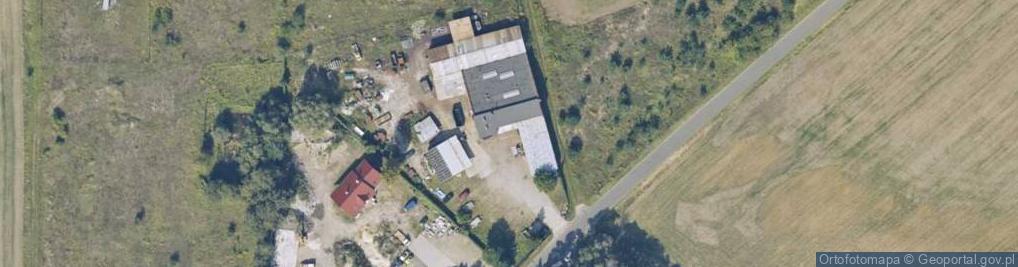 Zdjęcie satelitarne Przedsiębiorstwo Zaopatrzenia Budownictwa Omega