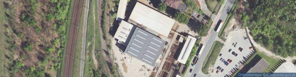 Zdjęcie satelitarne Przedsiębiorstwo Zaopatrzenia Przemysłu Elektromet