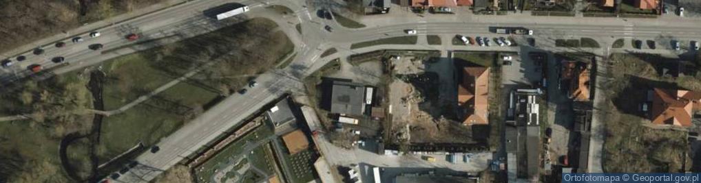 Zdjęcie satelitarne Przedsiębiorstwo Zaopatrzeniowe Basten