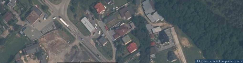Zdjęcie satelitarne Przedsiębiortswo Handlowo Usługowe Promyk