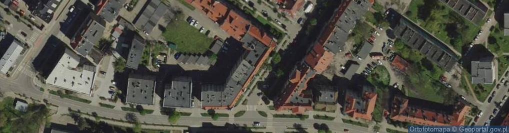 Zdjęcie satelitarne Przedsiębiortswo Usługowo Handlowe Budomex