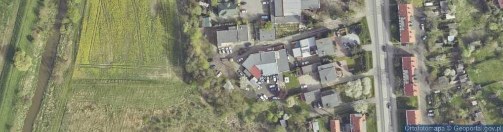 Zdjęcie satelitarne Przedsiębiortwo Produkcyjno Handlowo Usługowe Euro-Spaw Krzysztof Łucinkiewicz