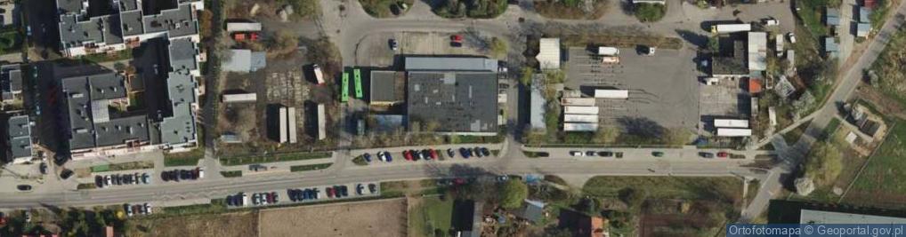 Zdjęcie satelitarne Przedsiębiortwo Produkcyjno Usługowo Handlowe Domkomplex