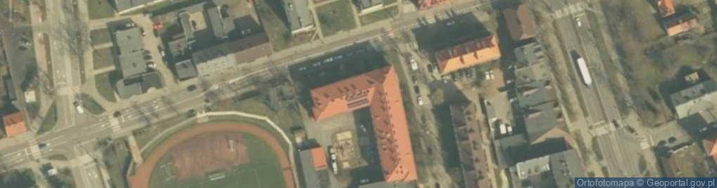 Zdjęcie satelitarne Przedszkole Lne w Specjalnym Ośrodku Szkolno Wychowawczym