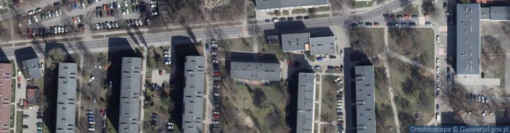 Zdjęcie satelitarne Przedszkole Miejskie nr 121