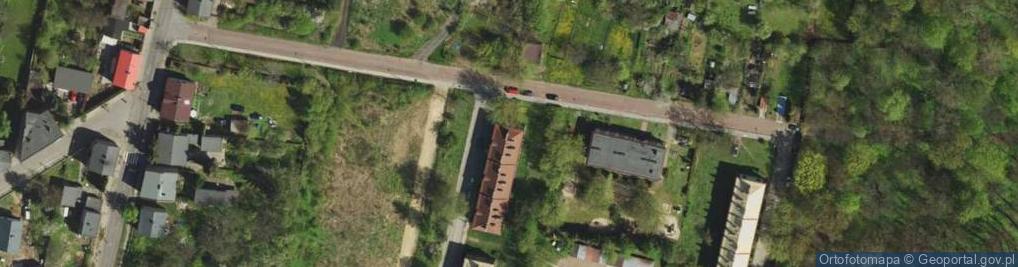 Zdjęcie satelitarne Przedszkole Miejskie nr 14 w Będzinie