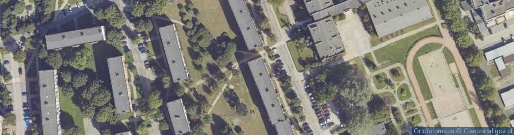 Zdjęcie satelitarne Przedszkole Miejskie nr 15 Leszno
