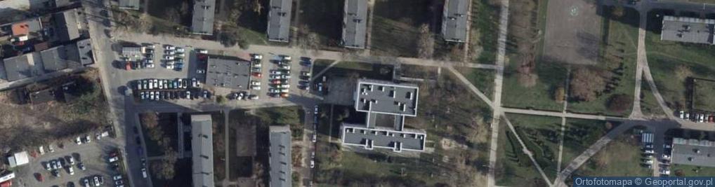 Zdjęcie satelitarne Przedszkole Miejskie nr 16 z Oddziałami Integracyjnymi i Specjalnymi