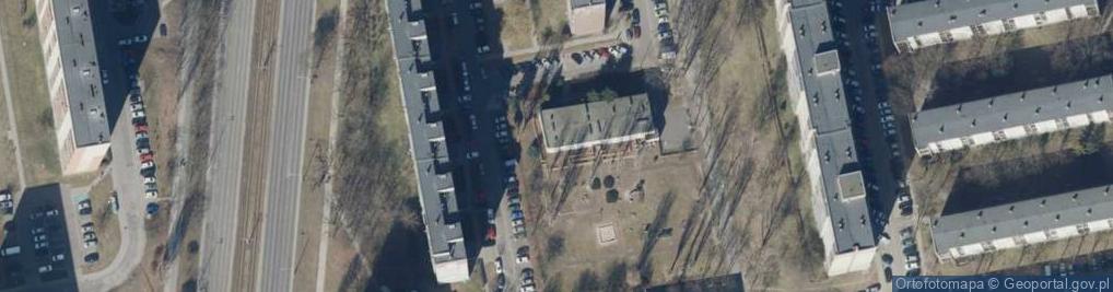 Zdjęcie satelitarne Przedszkole Miejskie nr 221