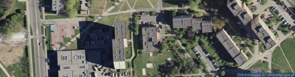 Zdjęcie satelitarne Przedszkole Miejskie nr 27 im Majki Jeżowskiej