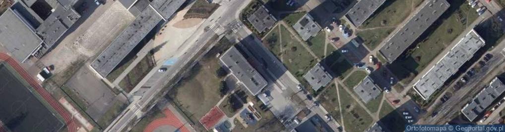 Zdjęcie satelitarne Przedszkole Miejskie nr 3 pod Żaglami