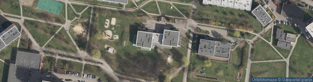 Zdjęcie satelitarne Przedszkole Miejskie nr 5 Tęcza