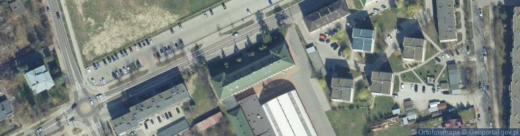 Zdjęcie satelitarne Przedszkole Miejskie nr 6 w Łukowie