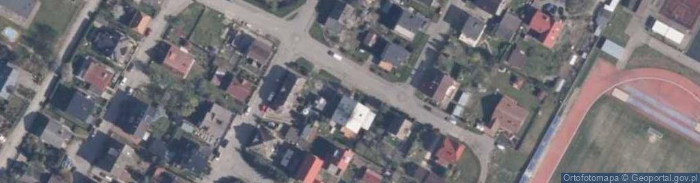 Zdjęcie satelitarne Przedszkole Miejskie z Oddziałem Żłobkowym w Wolinie