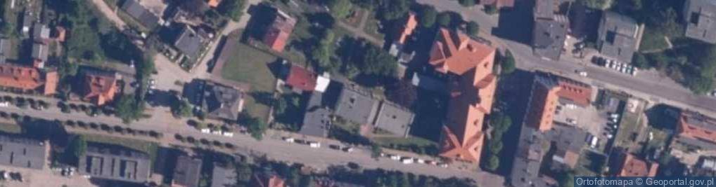 Zdjęcie satelitarne Przedszkole nr 1 im Kubusia Puchatka w Sławnie