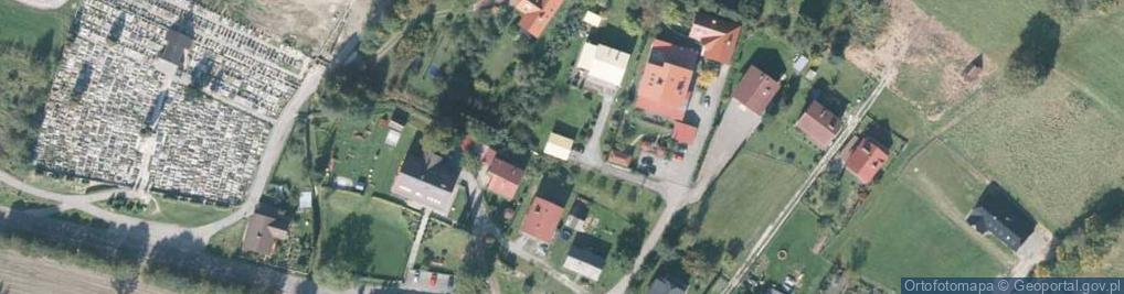 Zdjęcie satelitarne Przedszkole nr 1 w Brennej