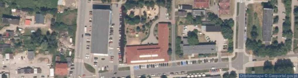 Zdjęcie satelitarne Przedszkole nr 1 w Brzezinach