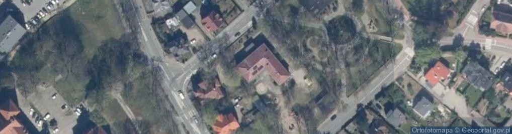 Zdjęcie satelitarne Przedszkole nr 1 w Bytowie
