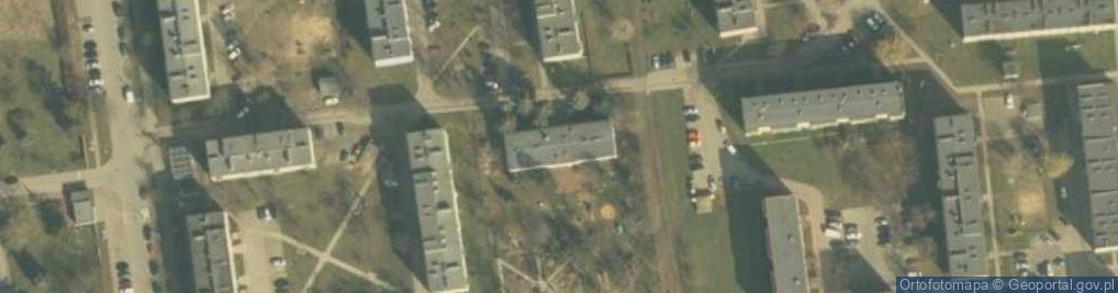 Zdjęcie satelitarne Przedszkole nr 1 w Łęczycy