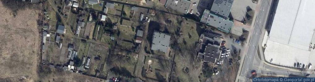 Zdjęcie satelitarne Przedszkole nr 17 w Tomaszowie Maz