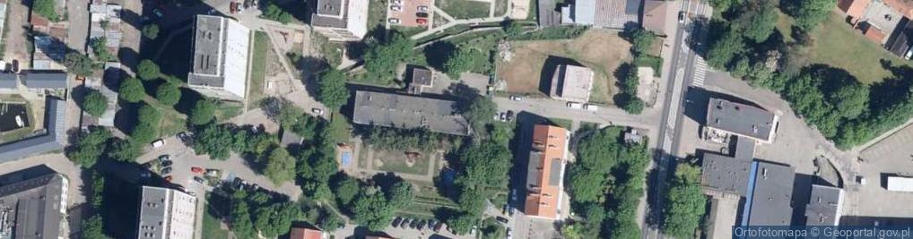 Zdjęcie satelitarne Przedszkole nr 2 im Misia Uszatka w Gryfinie