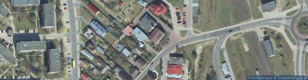 Zdjęcie satelitarne Przedszkole nr 2 w Hajnówce