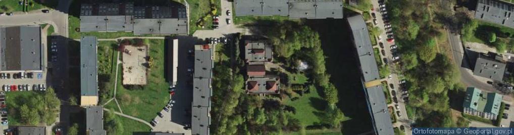 Zdjęcie satelitarne Przedszkole nr 20 Zielona Kraina w Siemianowicach Śląskich