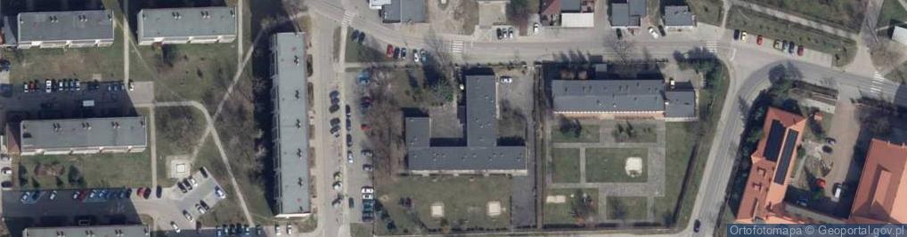 Zdjęcie satelitarne Przedszkole nr 3 w Tomaszowie Maz