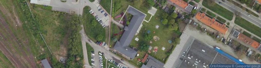 Zdjęcie satelitarne Przedszkole nr 31 w Elblągu