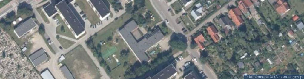 Zdjęcie satelitarne Przedszkole nr 4 w Bytowie