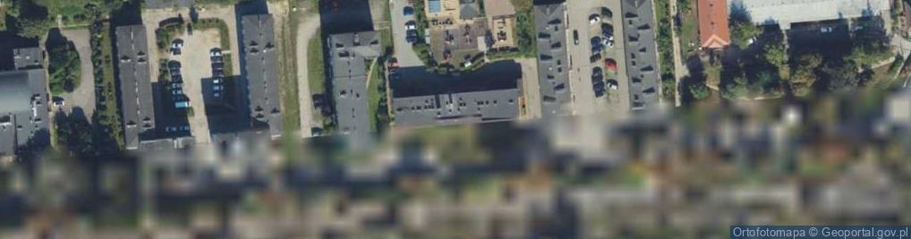 Zdjęcie satelitarne Przedszkole nr 43 Jantarek