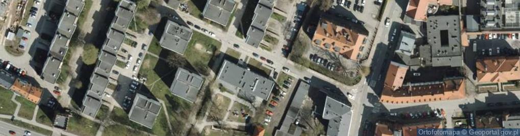 Zdjęcie satelitarne Przedszkole nr 5 w Malborku