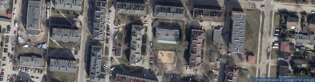 Zdjęcie satelitarne Przedszkole nr 5 w Tomaszowie Maz