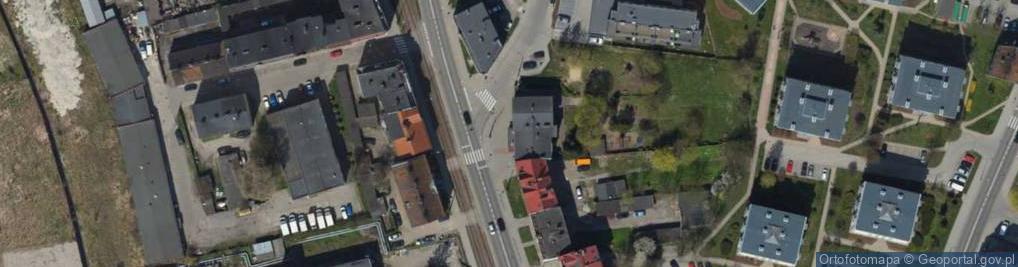 Zdjęcie satelitarne Przedszkole nr 6 w Elblągu