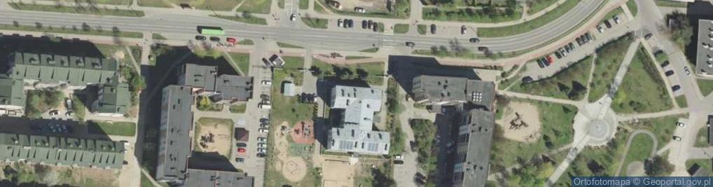 Zdjęcie satelitarne Przedszkole nr 6 w Suwałkach
