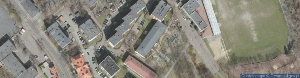 Zdjęcie satelitarne Przedszkole nr 8 w Mysłowicach