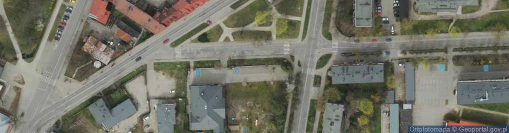 Zdjęcie satelitarne Przedszkole nr 8 w Skierniewicach