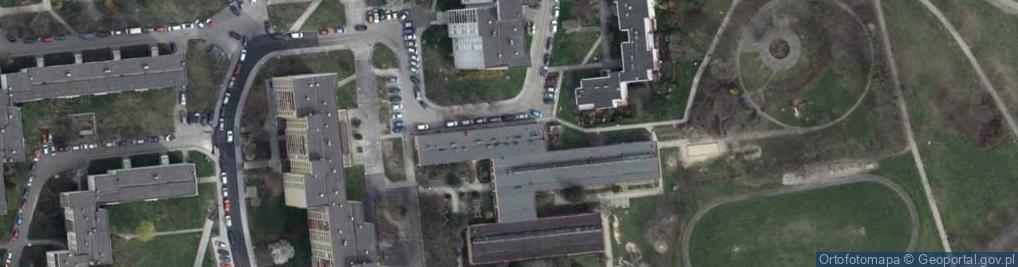 Zdjęcie satelitarne Przedszkole Publiczne Integracyjne nr 51