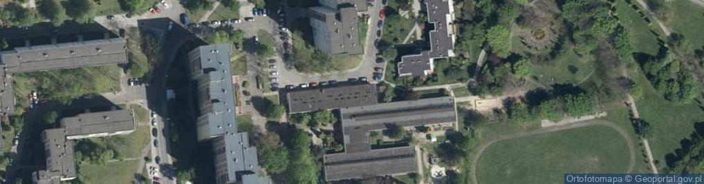 Zdjęcie satelitarne Przedszkole Publiczne Integracyjne nr 51