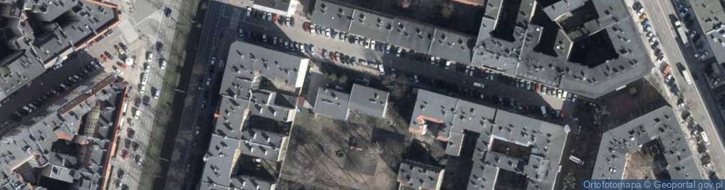 Zdjęcie satelitarne Przedszkole Publiczne nr 33 w Szczecinie